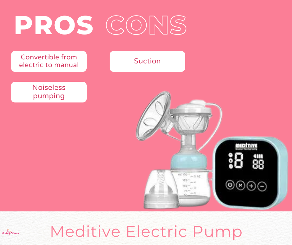 Pros and cons of Meditive Electric Pump