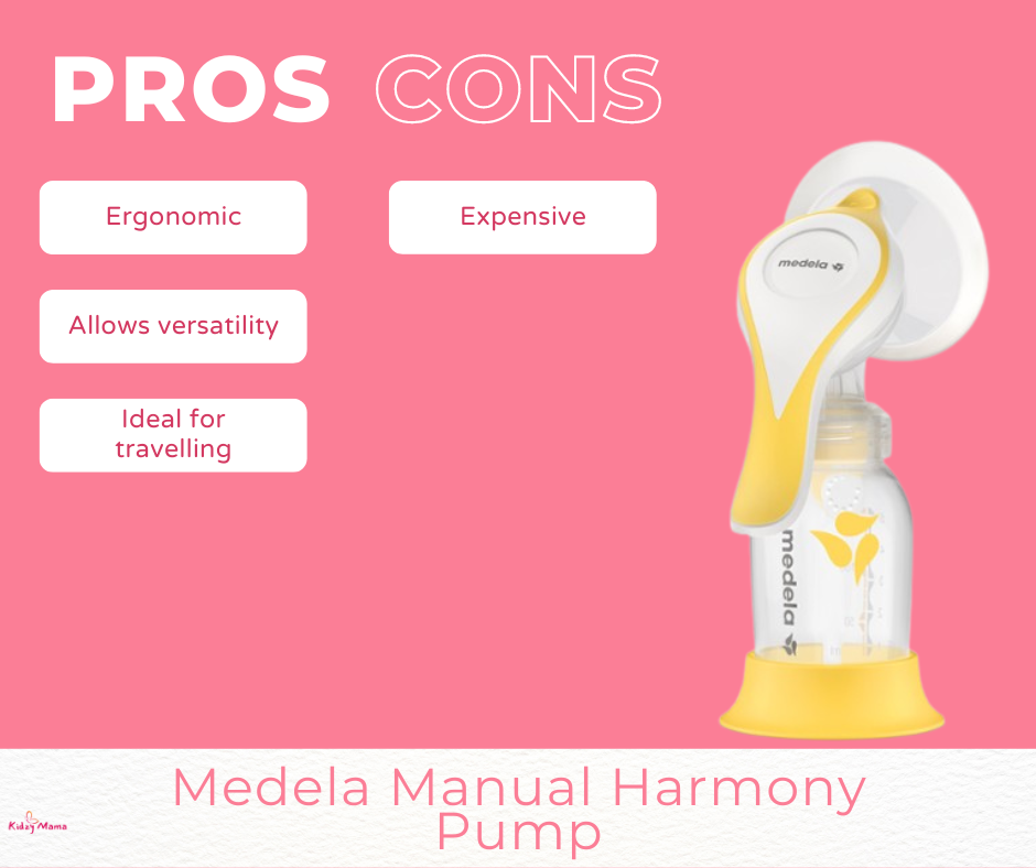 Pros and cons of Medela Manual Harmony pump