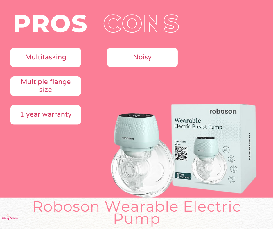Pros and cons of Roboson Wearable electric pump