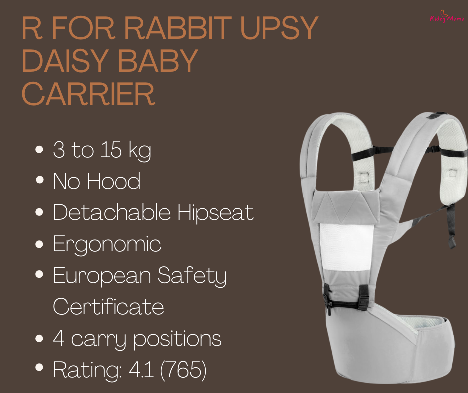 R for Rabbit Upsy Daisy Baby Carrier